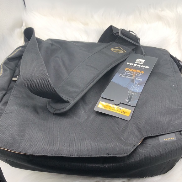 Tucano Cobra Computer Bag for Notebook 14" Or Apple MacBook Pro 15" - Picture 2 of 7